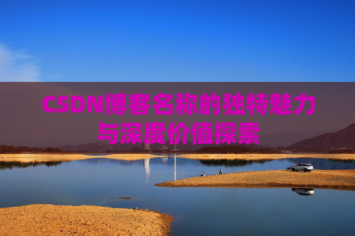 CSDN博客名称的独特魅力与深度价值探索